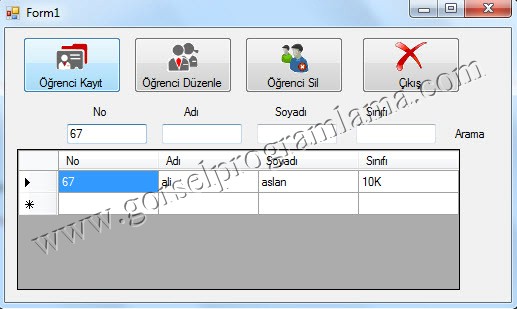 textbox_girileni_datagridview_goster
