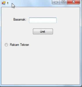 Tekrarsız Sayı1