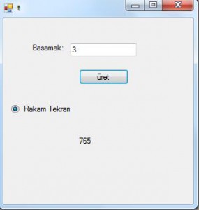 Tekrarsız Sayı2